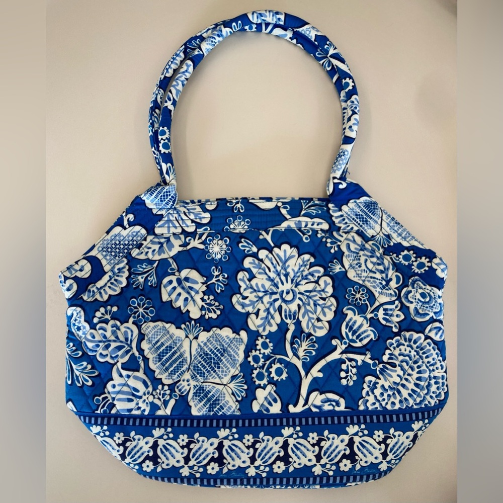Vera Bradley Blue and White Floral Purse